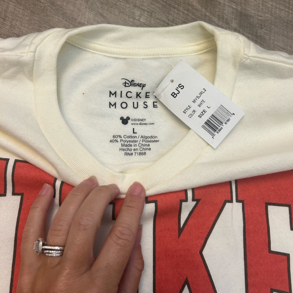 NWT Mickey Mouse Sweatshirt | Disney - Picture 5 of 6